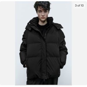 ZARA WOMEN NEW WATER
REPELLENT PUFFER JACKET...